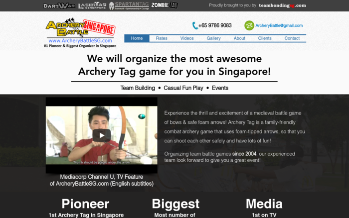 Battle Archery Tag Singapore – 1st & Biggest Organizer in Singapore!